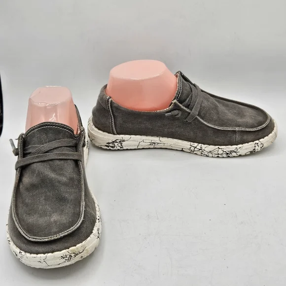 Hey Dude Wendy moonwalk gray shoes size 7 - Picture 13 of 15